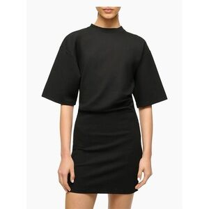 Staud
Truman Stretch-Jersey Minidress 
Size medium